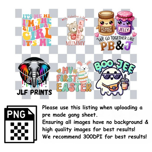 DTF - A3 Gangsheet
